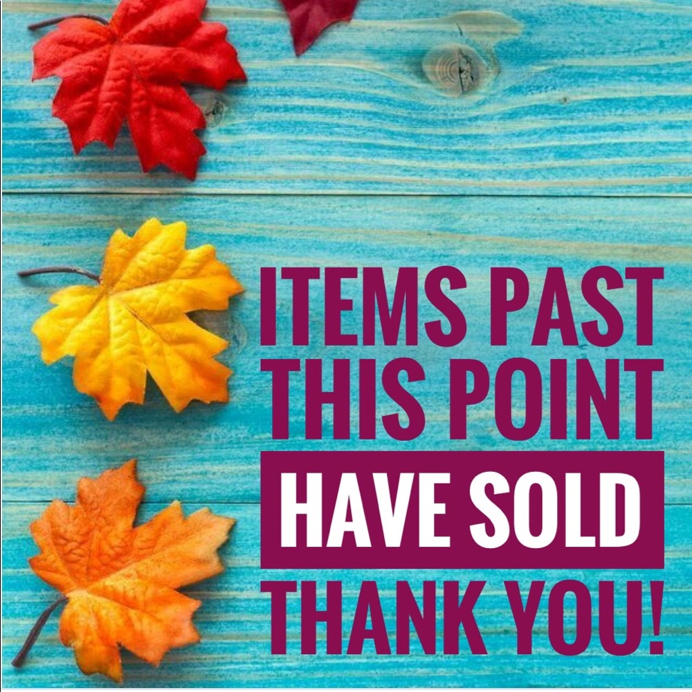 New Items to Come!